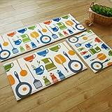 Alfombras de cocina dormitorio felpudo alfombra de baño tira absorbente alfombra antideslizante (tres) , 20