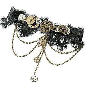 dream cosplay Lolita Gargantilla Collar Gothic Steampunk Accesorio
