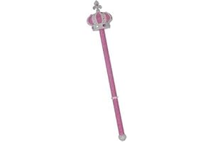 Dress Up America Princess Sceptre royal d'événement rose , Taille enfant , Comme la Présentation , One Size