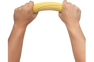 CanDo Hand- und Fingertrainer Twist-n-Bend, Flexibler Übungsstab, Trainingsstab, gelb (sehr leicht) 10-1511