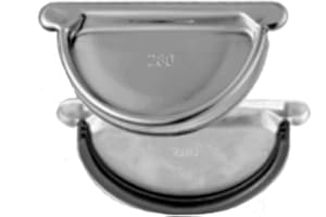 DACHRINNEN & ZUBEHÖR TITANZINK Steckboden universal mit Gummidichtung Titanzink für Dachrinnen in den Größen 250, 285 und 333 (333-er)