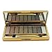 Ucanbe 9 Colors Flash Diamond Eyeshadow Palette Dramatic Glitter Eye Makeup Kit,No.6
