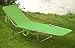 Produktbild Zweibeinliege Liege Gartenliege Eco grün mit Tragegriffen 180 cm