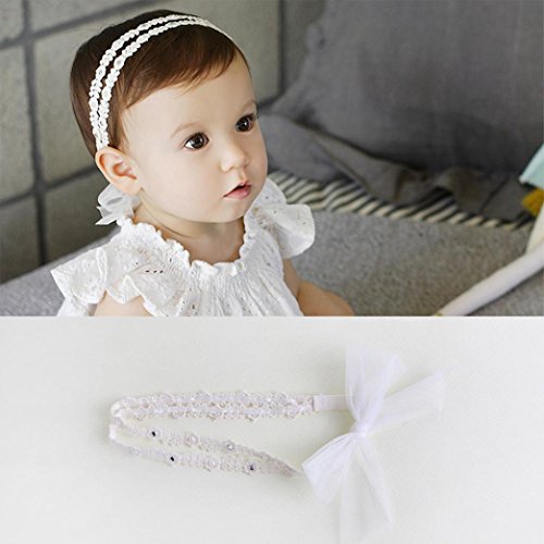 Stirnbänder Transer® Baby Unisex Stirnband Halten Kopf Spitze Sterne Haarband Babyschmuck Babygeschenke & Taufe Größe: Im Alter von 1,5-5,5 Jahre alt - 3