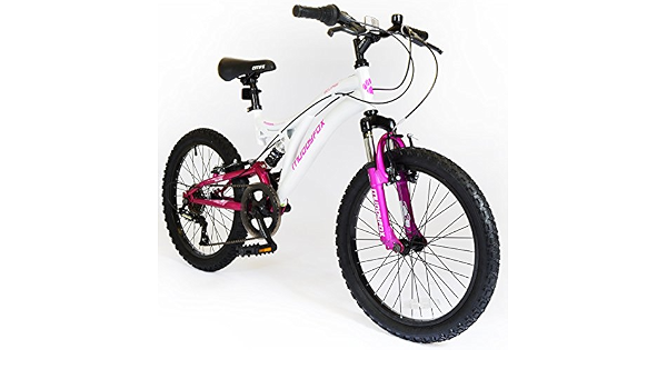 Eclipse, bicicletta per bambini MFX, bianca e rosa, 50,8 cm, età 8-11 :  Sport e tempo libero