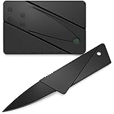 Vios Store Credit Card Shaped Foldable Mini Knife &ndash; Ultra Lightweight, Portable, Practical &ndash; Wallet Type Emergency Knife