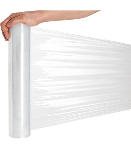 Film Étirable Déménagement 17µ - Lot De 6 Rouleaux Transparents 270m X 45cm - Kamberg