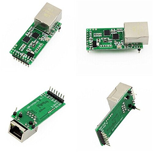 USRIOT USR-TCP232-T 2 Tiny Seriell-Ethernet-Konverter-Modul serielle TTL UART-zu-Ethernet TCPIP Module Support DHCP und DNS - 5