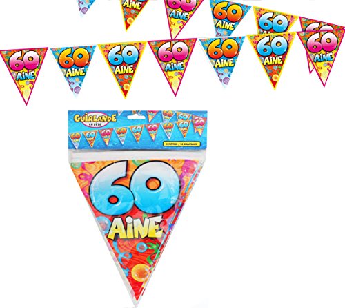 Pack Deko Geburtstag 60 Jahre - 5