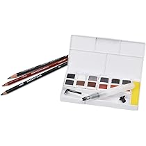 Tinted Charcoal - houtskoolpotloden set van 24 -Derwent