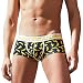 Produktbild Herrenmode Julywe Sexy Herren Unterwäsche Tanga Slips Erotik Dessous Unterhose Briefs Männer Ouvert Strings Mehrfärbiges Flecken Muster Witzige Unterhose Junge Heißer
