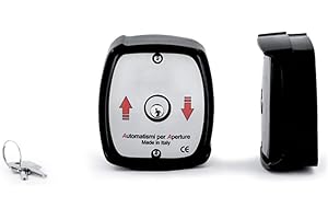 NORTON Selettore a Chiave Sovrapposto da Muro, Nero, Chiave, Manuale, Touch