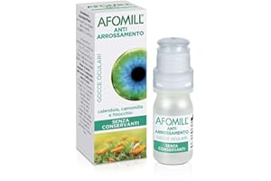 Afomill Gocce Oculari Antiarrossamento Calendula Camomilla e Finocchio, 10ml