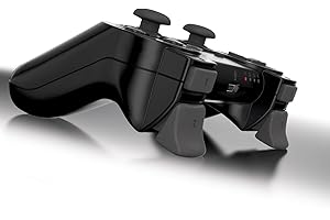 GIOTECK Playstation 3 PS3 Black Dual Trigger Controller