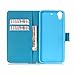 Etche Wallet Case for HTC Desire 626,Leather Case for HTC Desire 626,Creative Cartoon Cake Design Magetic Leather Flip Case with Card Holder for HTC Desire 626 with Blue Stylus Pen and Bling Glitter Diamond Dust Plug Colors Random-Cartoon Cake