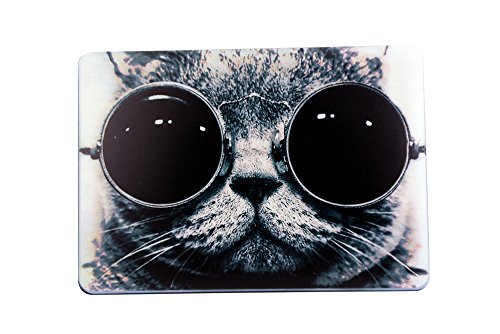 MacBook Pro 13 Retina Hülle, AOMO MacBook Pro 13,3 Zoll Retina Kunst Malerei Serie Matte Silky-Smooth Hard Shell Hülle Cover für Macbook Pro 13.3 Mit Retina Display (Modell: A1706 / A1708) – Buntes Katzenmuster 06 - 2