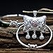 Produktbild TT&CHANGMINGSUO 3 St¨¹ck. Lange Lebensdauer des Kindes Baby Silber Sperre. Kinder Sterling Silber Armbnder. Baby Vollmond Silberbesteck. Gesegneter Corning