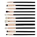 VIPFACE 12Pcs Pro Makeup Brush Set Kit Cosmetic Eye Shadow Brushes Set Black