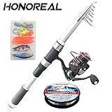 * Ligero y portátil, se adapta fácilmente al maletero, barco o mochila. Spinning Rod Reel Combo Combo te permite viajar a tu lugar de pesca favorito y disfrutar de la pesca cuando y donde quieras.