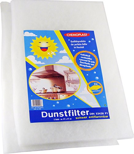 2er Dunstabzugsfilter, 47x57cm, Dunstfilter