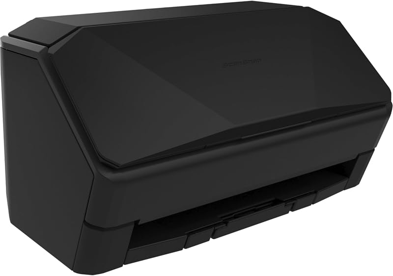 ScanSnap iX2500 (Black) High-Speed Duplex Document Scanner, 45 ppm / 90 ipm, 100-Sheet ADF, 600 dpi Optical, 5″ Touchscreen, Wi-Fi 6, USB 3.2 Gen 1×1, PC & Mac