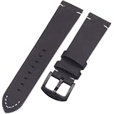 Cinturini 18 20 22 millimetri in pelle uomo Handmade delle donne orologio  da polso d'epoca cinturino fibbia in metallo : Amazon.it: Orologi