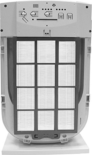 Comedes LR 200 Luftreiniger, Luftwäscher Rauchverzehrer, Luftionisator mit HEPA-Filtermedium gegen Staub und schlechte Gerüche (Raumgröße bis zu 40 m²) - 3