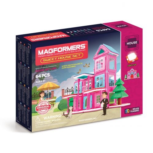 Preisvergleich Produktbild MAGFORMERS 274-62 - Sweet House Set