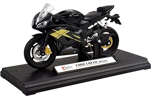 FCXVXCL Motorcycle Toy for Kids, Alloy Motorbike Toy Simulation Motorbike Model Pull-Back Vehicle Toy Children's Toy Vehicles Motorbike Push Motorcycle Model Vehicle Toy PVC Play Vehicle Toy Set (Black)