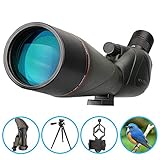 ★【Ampliación Ajustable】-- la potente ampliación de zoom de 20-60x se puede ajustar sin problemas, bloquear fácilmente su objetivo y acercar para obtener más detalles. Spotting scope es perfecto para el tiro al blanco, la caza, la observación de aves, la observación de la fauna, la observación de estrellas, los viajes, el senderismo, el campamento, el tiro con arco, la astronomía, etc.