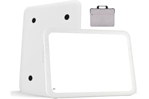 KEIWRLIGHT Wiederaufladbare Leuchttafel zum Nachzeichnen, tragbares dünnes Zeichenpad, 3 Farben, Licht, stufenlos, 6 Helligkeitsstufen, Leuchttafel für Diamantmalerei, Skizzieren für Kinder und