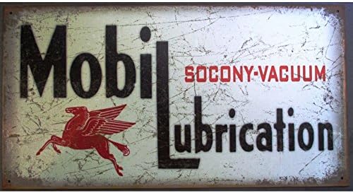 hotrodspirit – Mobil Oil Lubrication Lubricant with Pegasus Pub Sign