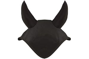 Woof Wear Noise Cancelling Fly Veil - Black - Breathable - Ears contain acoustic foam for noise cancellation