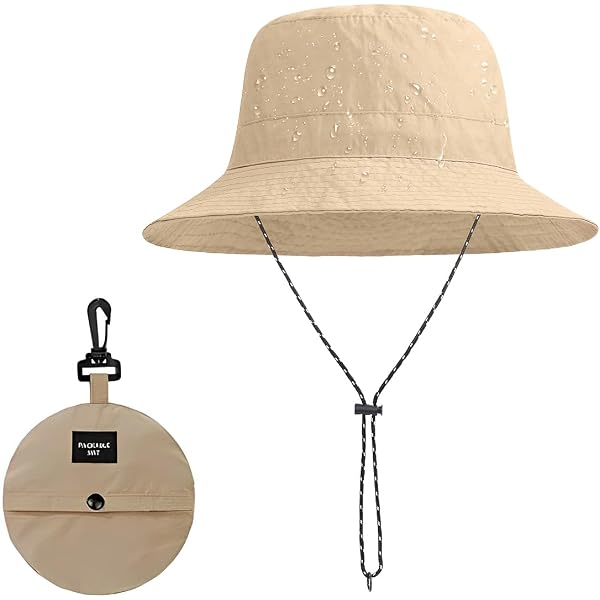 Zooron Cappello Da Pesca Impermeabile A Tesa Larga Per Uomo – Boonie Hat Con Protezione UV N-5923