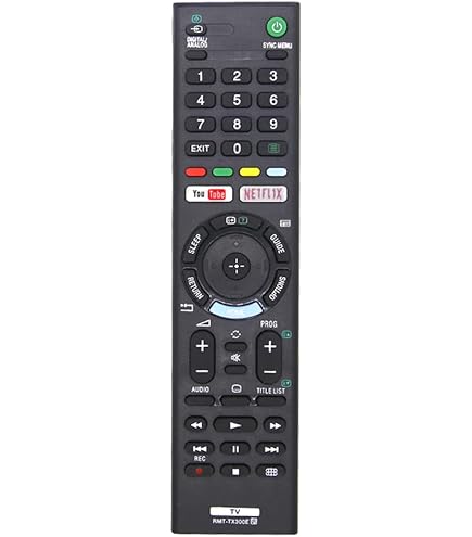 Fernseher Sony Ersatz Fernbedienung Für Sony TV - Kompatibel Mit KDL-32RE405, KDL-32W610E Uvm. Sony Fernbedienung Tv Bravia