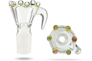 ‎BUDAWI Budawi® extra Stabiler Glaskopf 18,8 mm Flutschkopf transparent bunt