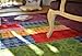 Produktbild MeinSchönerTeppich-Teppich USA Draverbergen Américain Patchy Fun Teppich, 120 x 170 CM/bunt