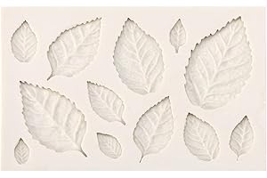KSTEE Fondant Cake Mold, 3D Feuilles De Silicone Fondant Cake Mold Creative Chocolate Sugarcraft Moule Décorer Outil De BRICOLAGE