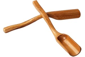 Jingyuu Cuillère Thé en Bambou Bois Petite Japonais Thé Cuillère à thé Matcha Professionel Outil pour Sel Sucre Condiment Thé Matcha Cadeau