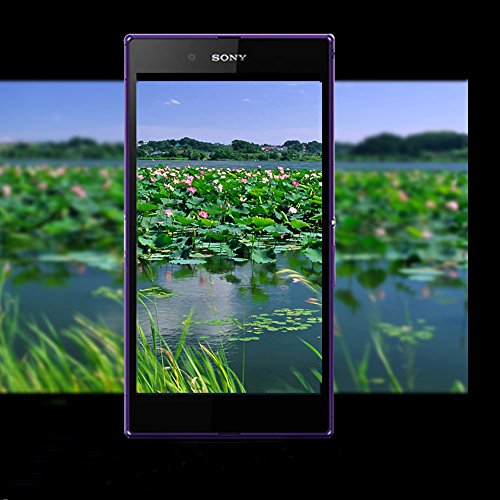 BORIYUAN 1X Echt Glas Displayschutzfolie 9H 0.26mm Panzerglas Folie für Sony Xperia Z Ultra 1er Pack - 8