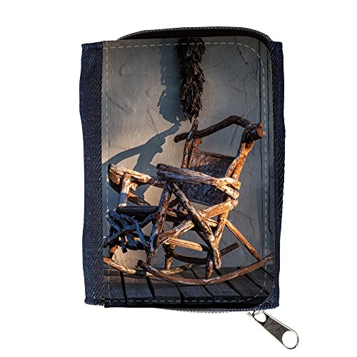 Preisvergleich Produktbild Portemonnaie Geldbörse Brieftasche / / F00032198 Schaukelstuhl und sein Schatten / / Purse Wallet