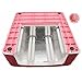PMS 36W Pink UV Lamp Light Shallec Gel Curing Nail Dryer with 9W Blubs + Nail buffing blockIdeal Ideal for CND Shellac, OPI, Bluesky, Nail Vanish
