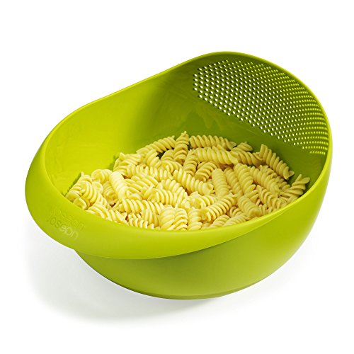 Joseph Joseph JJ40063 Prep&Serve Multifuktionsschüssel mit integriertem Durchschlag Groß, grün - 6