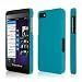 Produktbild Empire KLIX Slim-Fit Harte Case Tasche Hülle for BlackBerry Z10 - Soft Touch Teal (Displayschutzfoli