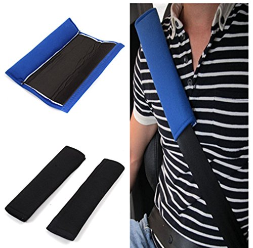 Hengsong 2 Stück Auto Sicherheits Sicherheitsgurt Schulterpolster Schulterkissen Autositze Gurtpolster - 5