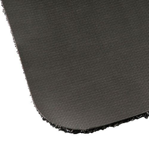 casa pura® Eingangsmatte aus 100% Baumwolle | hohe Schmutz- und Feuchtigkeitsaufnahme | dunkelgrau – meliert | 60x100cm - 4