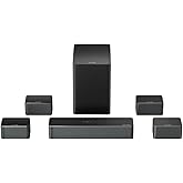 ULTIMEA Kablosuz Subwoofer'lı 7.1ch Soundbar, TV i&ccedil;in Sanal Surround Ses Sistemi, Uygulama Kontrol&uuml;, 410W Tepe G&uuml;c&uuml;, 4 Kablol