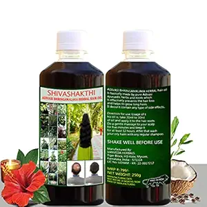 ADIVASI SHIVASHAKTHI HERBAL HAIR OIL 250ml (Made By Pure Adivasi Ayurvedic Herbs Natural Hair Oil )