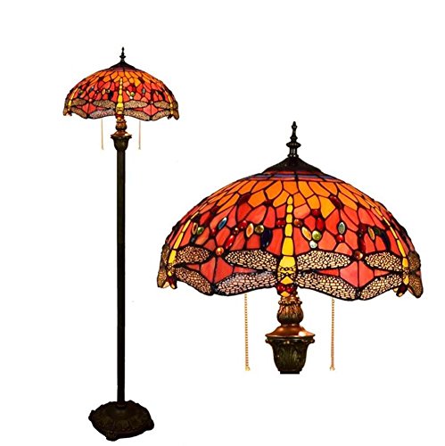 tiffany uplighter floor lamp
