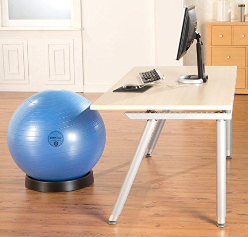Ballschale für Fitnessball, schwarz, Durchmesser 45 cm - 6